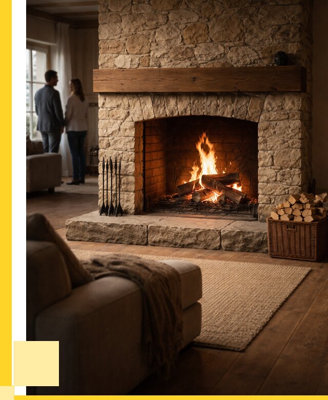 Открытые камины под ключ в Лениногорске от 154800 р. ЭриданЛнр