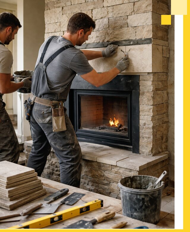 Проектирование и установка открытых каминов в Лениногорске