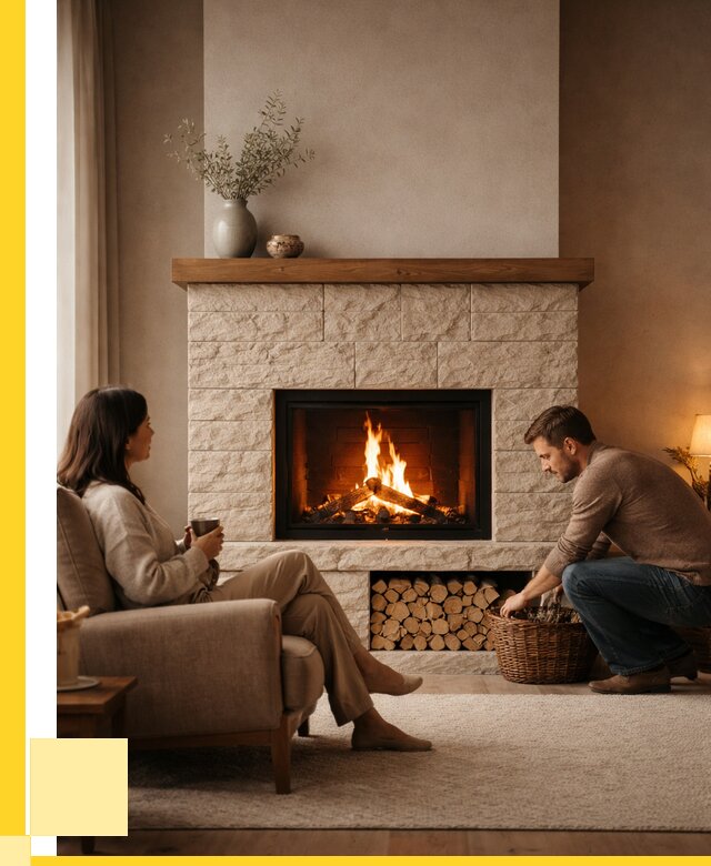 Камины для дома в Лениногорске под ключ от 154800 р. | ЭриданЛнр