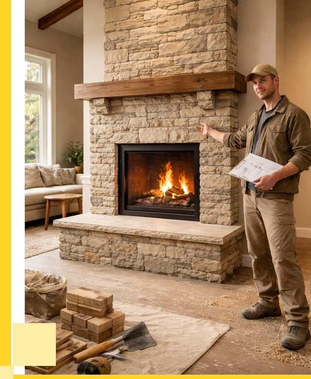 Камины под ключ в Лениногорске от 185760 р. | ЭриданЛнр — установка