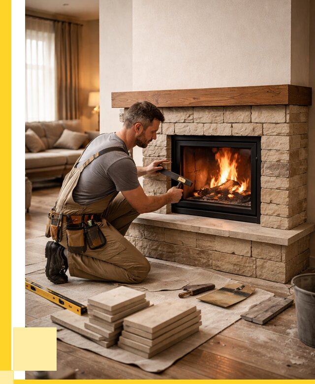 Строительство каминов в Лениногорске от 154800 р., ЭриданЛнр - под ключ