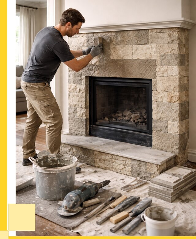 Ремонт каминов и печей в Лениногорске от 15480 р. | ЭриданЛнр