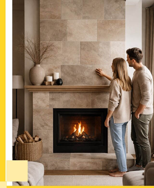 Облицовка каминов керамогранитом в Лениногорске от 4644 р. | ЭриданЛнр