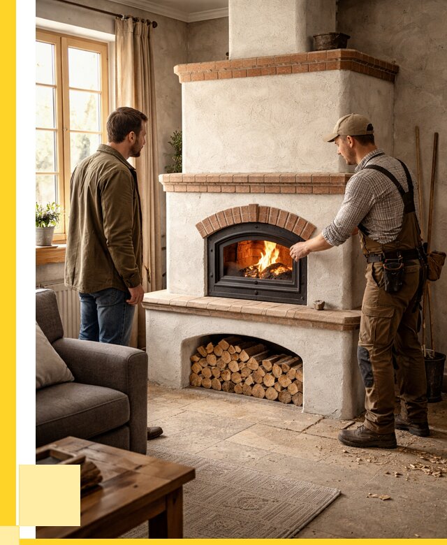 Печи камины в Лениногорске: кирпичные, изразцовые от 61920 р. | ЭриданЛнр