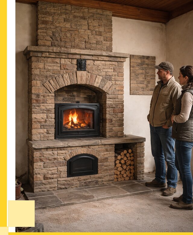 Кирпичная печь под ключ в Лениногорске от 154800 р. | ЭриданЛнр