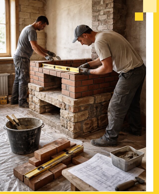 Изготовление и установка печей под ключ в Лениногорске с гарантией