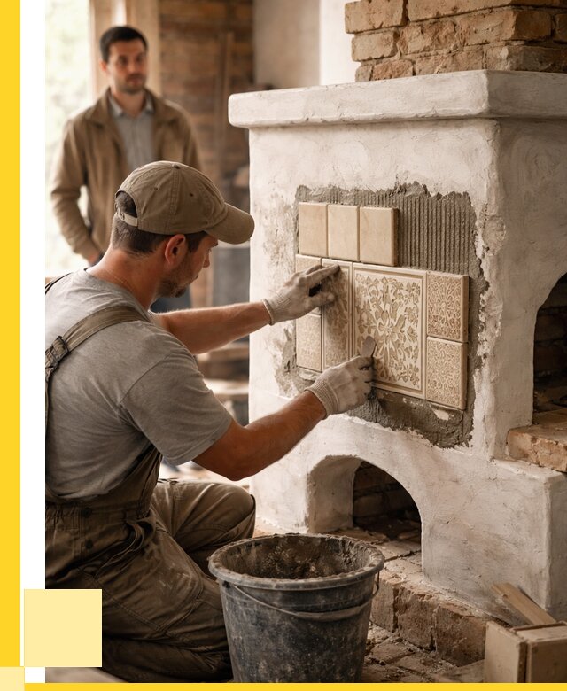 Отделка печей и банных печей в Лениногорске от 36120 р. | ЭриданЛнр