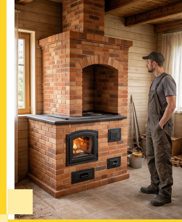 Кирпичные печи в Лениногорске: купить от 154800 р. | ЭриданЛнр