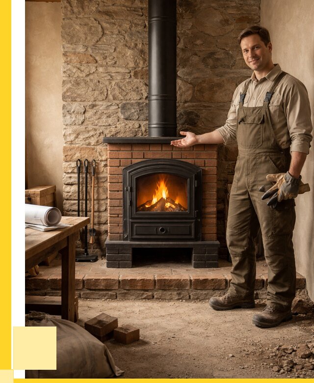 Печи отопительные из кирпича в Лениногорске от 82560 р., ЭриданЛнр