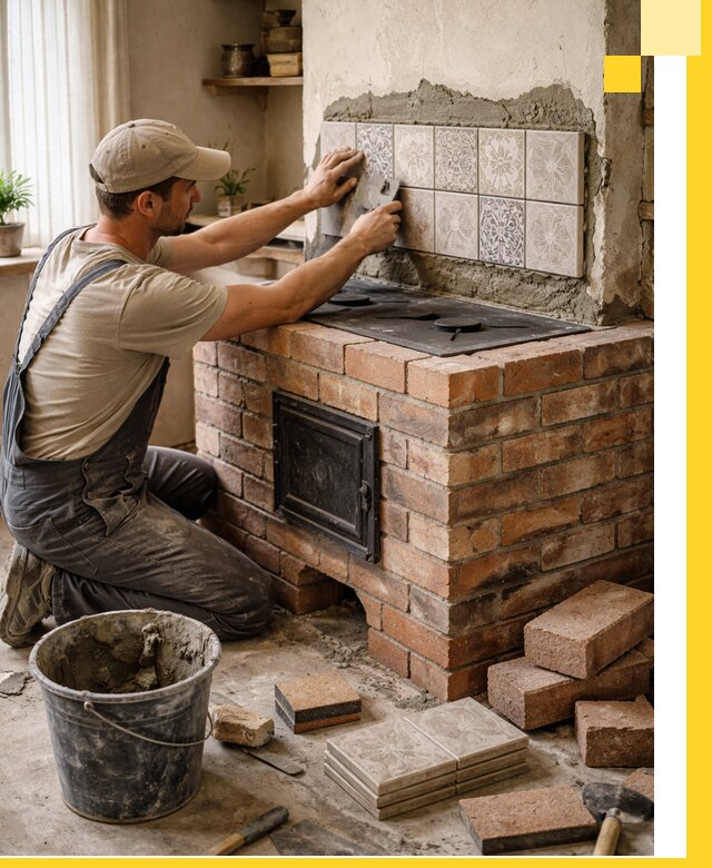 Печи с плитой на заказ монтаж гарантия и сервис в Лениногорске