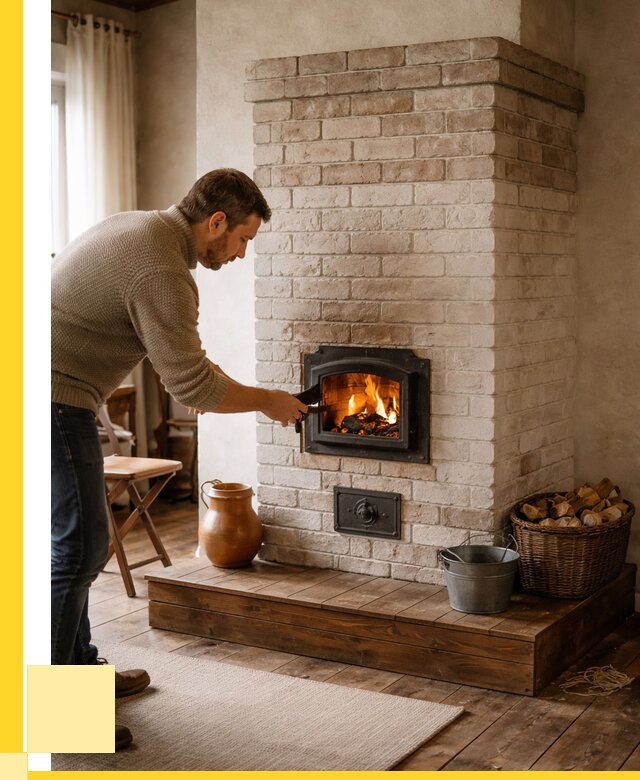 Печь голландка из кирпича в Лениногорске от 87720 р. | ЭриданЛнр