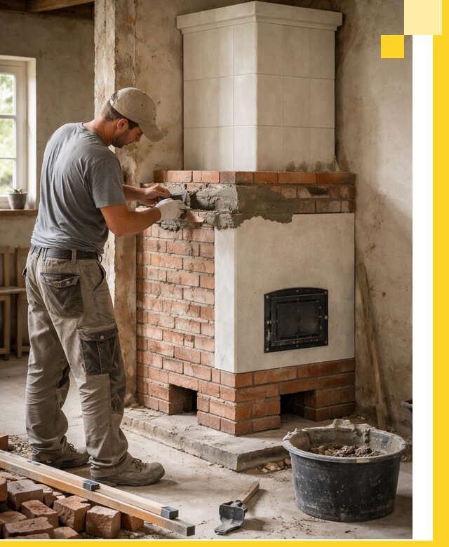 Изготовление и установка печей-голландок под ключ в Лениногорске