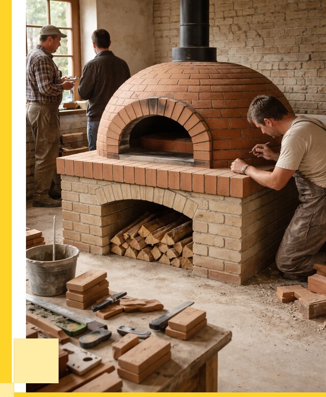 Помпейская печь дровяная для пиццы в Лениногорске | ЭриданЛнр от 206400 р.