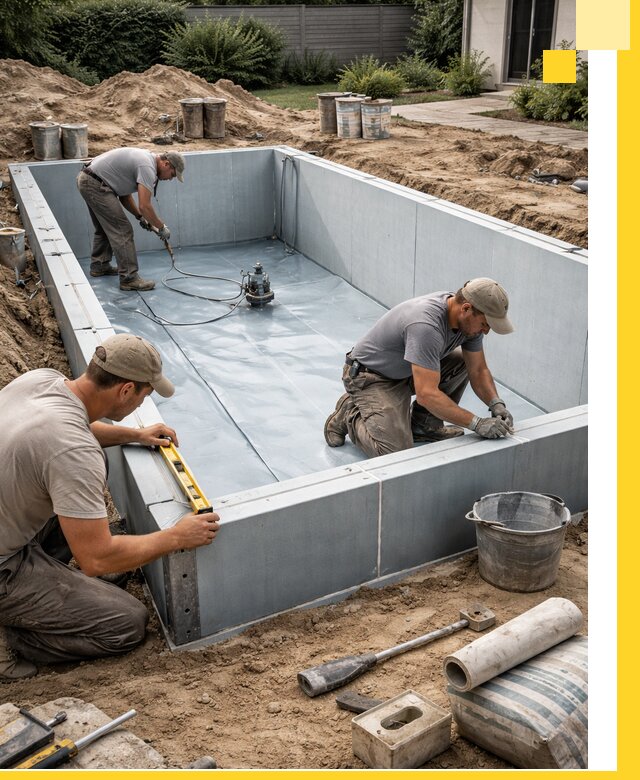 Профессиональный монтаж бассейнов под ключ в Лениногорске с гарантией