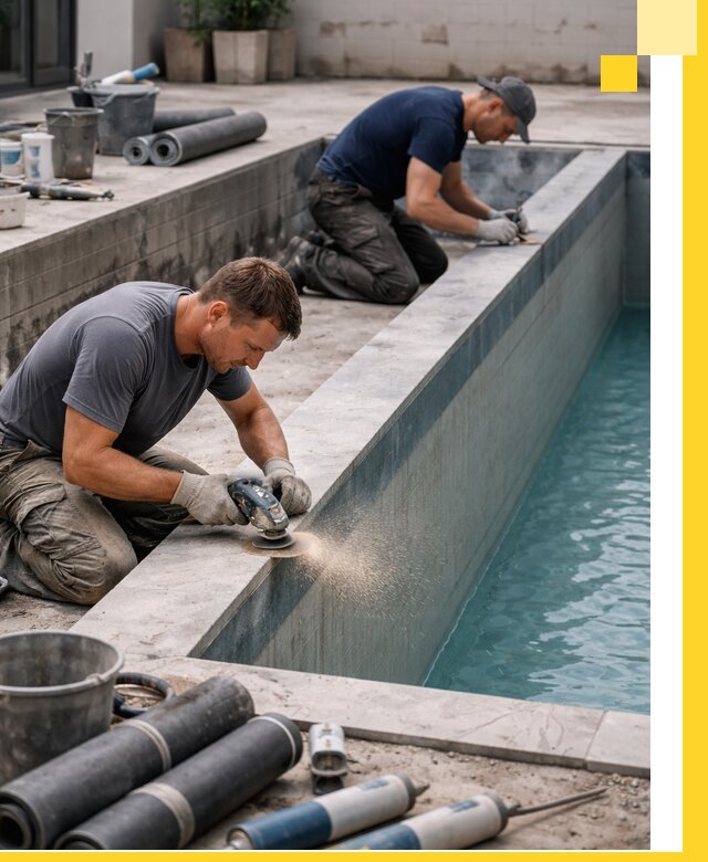 Профессиональный ремонт бассейнов под ключ в Лениногорске