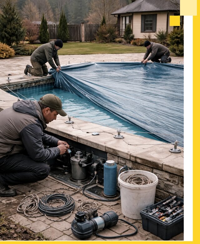 Консервация бассейнов в Лениногорске: подготовка к длительному хранению