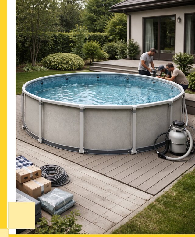 Купить каркасные бассейны в Лениногорске от 46440 р. | ЭриданЛнр