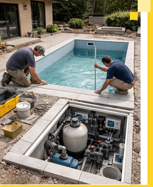 Строительство качественных домашних бассейнов под ключ в Лениногорске