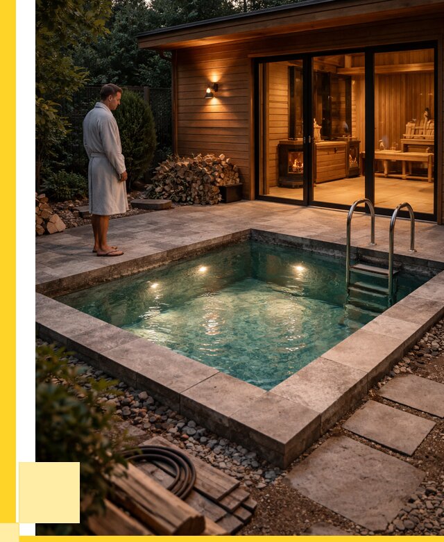 Бани с бассейном под ключ в Лениногорске от 98040 р. | ЭриданЛнр