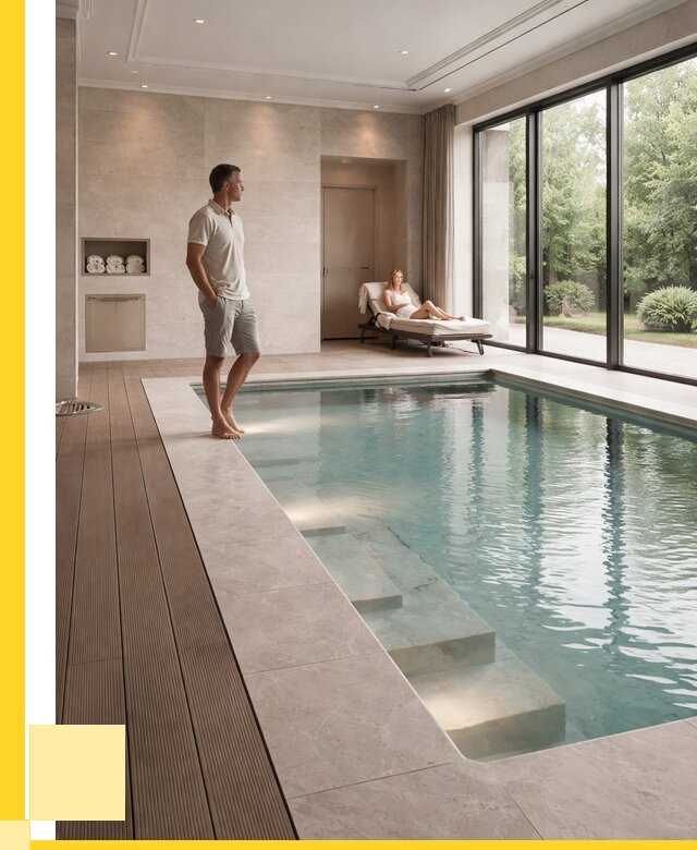 Бассейны в коттедже под ключ в Лениногорске от 1238400 р. | ЭриданЛнр