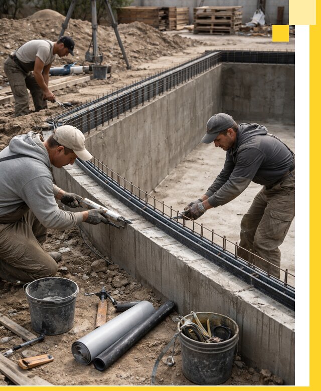 Качественный монтаж чаши бассейна в Лениногорске под ключ с гарантией