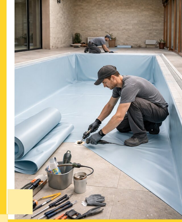 Пленка ПВХ для бассейнов в Лениногорске от 2580 р. | ЭриданЛнр