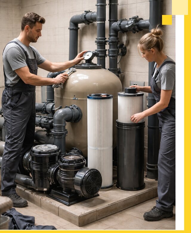 Фильтры и системы фильтрации для бассейнов в Лениногорске