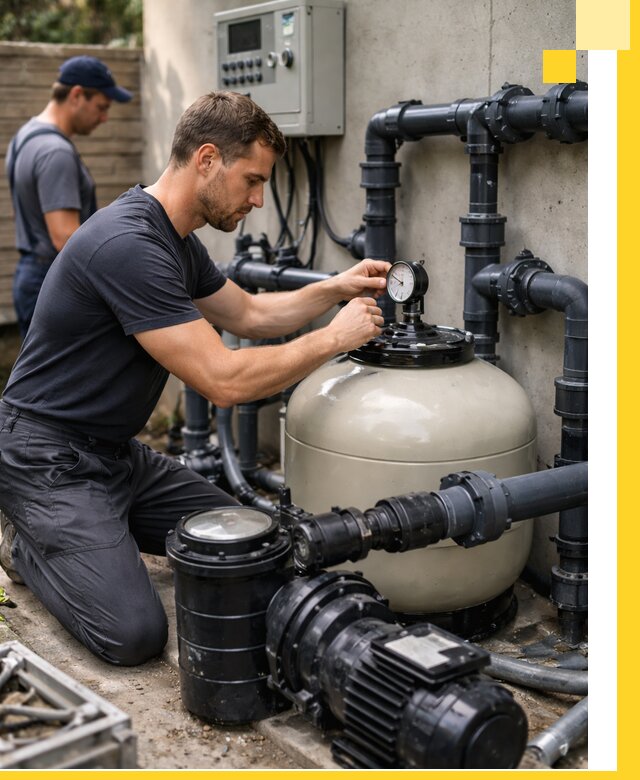 Поставка и монтаж фильтровального оборудования для бассейнов в Лениногорске