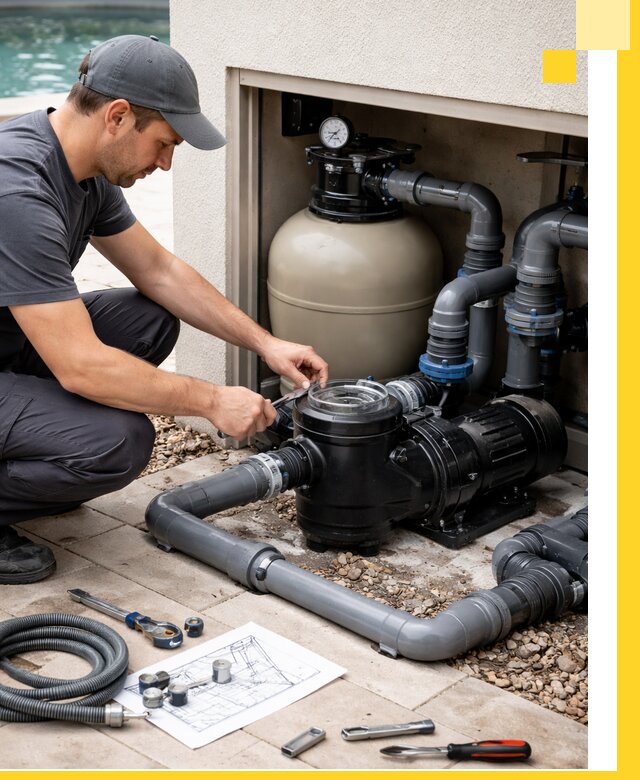 Поставка, монтаж и сервис насосов для бассейнов в Лениногорске