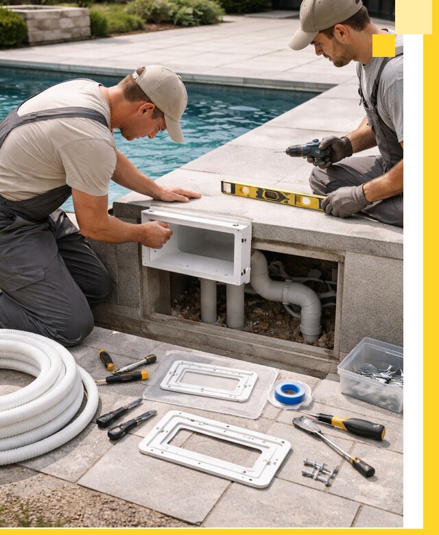 Поставка и установка скиммеров для бассейнов в Лениногорске