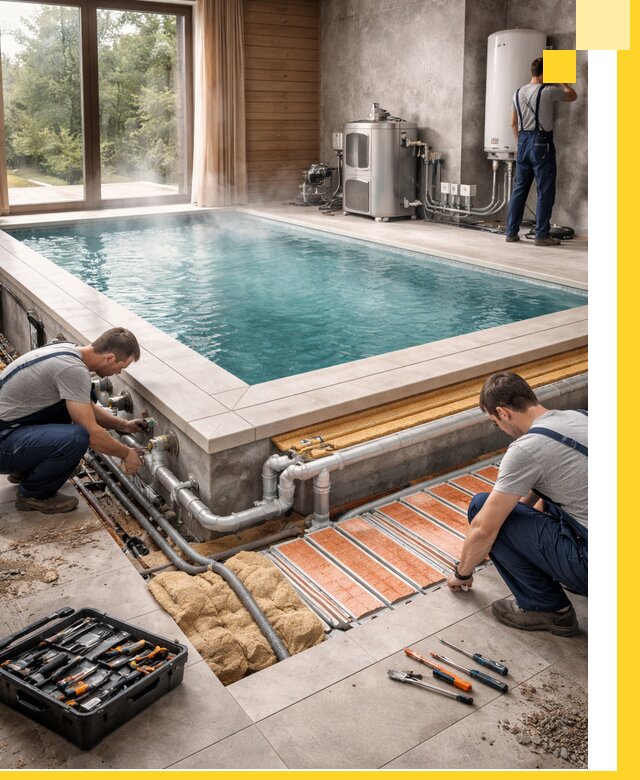 Проектирование и строительство тёплых бассейнов в Лениногорске