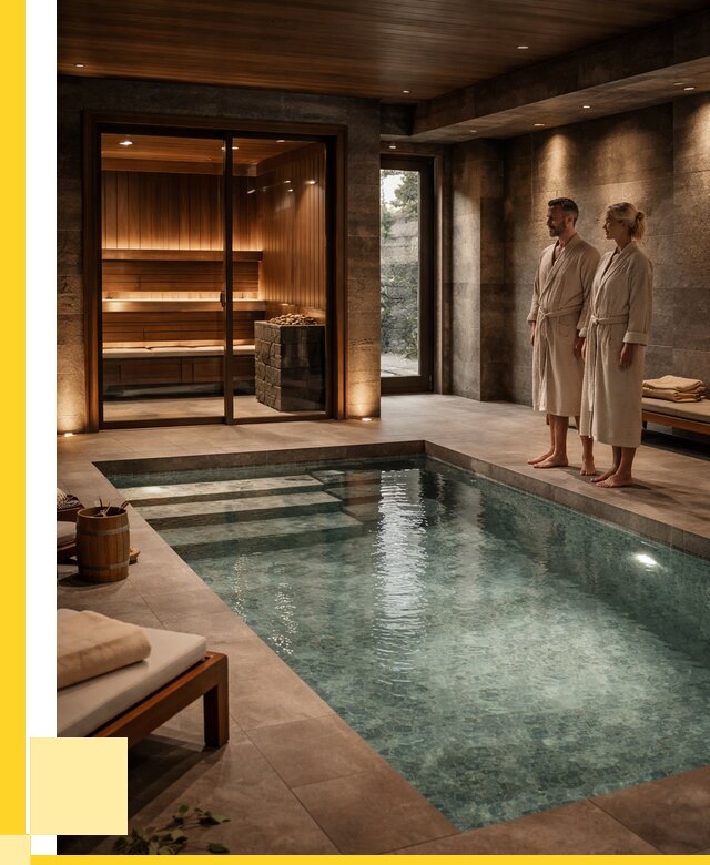 Сауна с большим бассейном в Лениногорске от 1238400 р. ЭриданЛнр