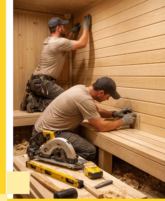 Обшивка саун вагонкой в Лениногорске от 2580 р. | ЭриданЛнр