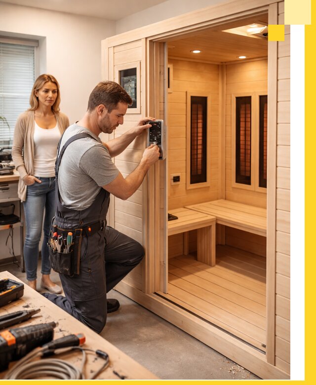 Инфракрасные сауны под ключ в Лениногорске продажа и установка