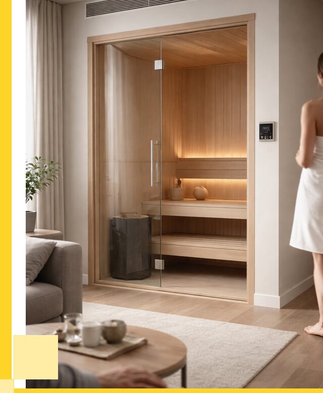 Сауна в квартире под ключ в Лениногорске от 123840 р. ЭриданЛнр