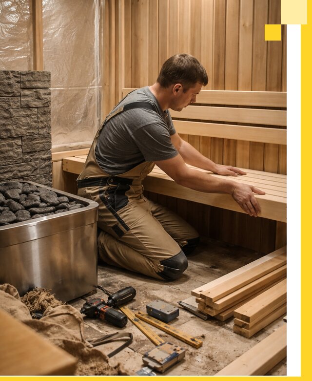 Сауны для дома под ключ с проектированием и монтажом в Лениногорске