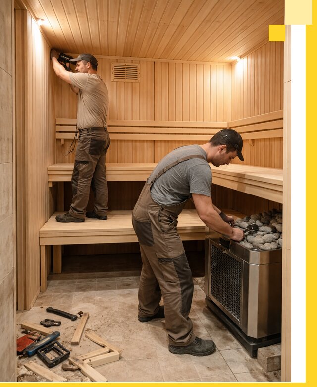 Купить сауну под ключ в Лениногорске с монтажом и гарантией