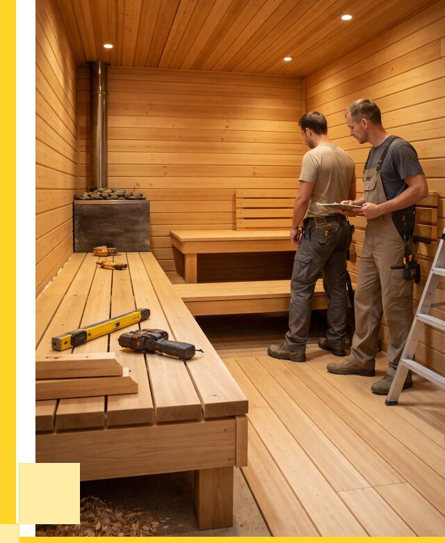 Отделка бань и саун в Лениногорске по цене от 4644 р. | ЭриданЛнр