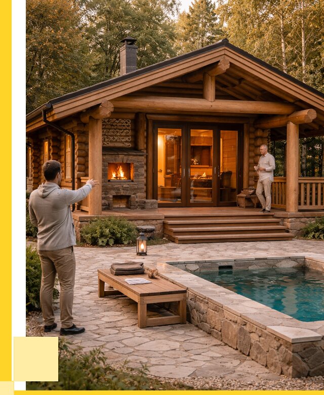 Проекты бань и хамам в Лениногорске от 25800 р. | ЭриданЛнр