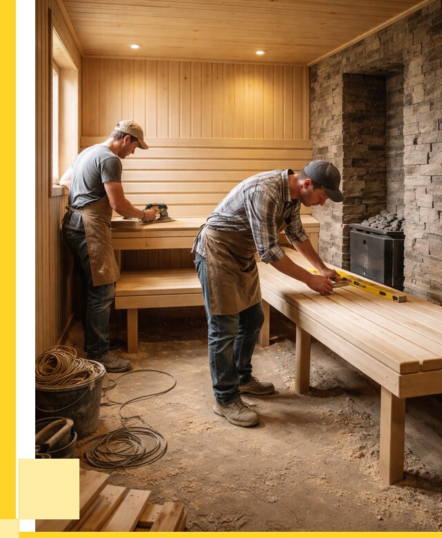 Отделка бани в Лениногорске: внутренняя отделка от 3096 р. | ЭриданЛнр