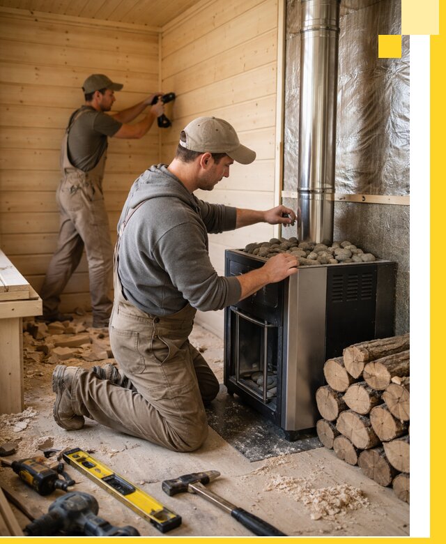 Строительство деревянных бань под ключ в Лениногорске проекты и монтаж