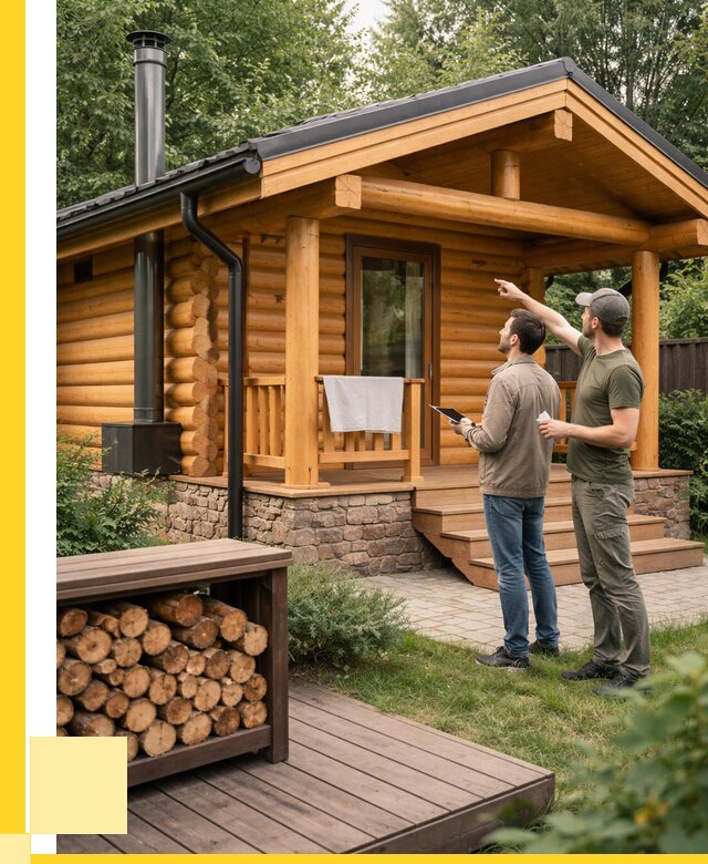 Бани для дачи под ключ в Лениногорске от 258000 р. | ЭриданЛнр