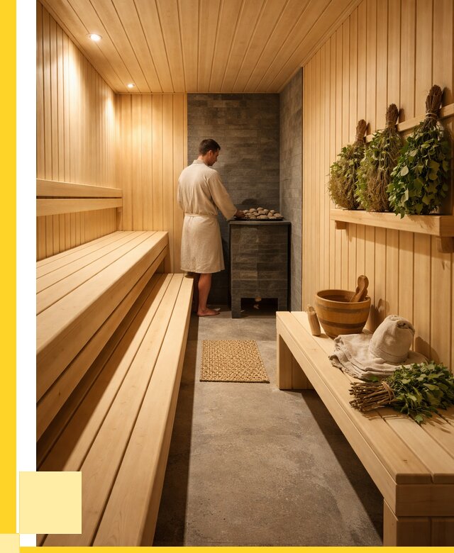 Отделка парной под ключ в Лениногорске от 361200 р. | ЭриданЛнр