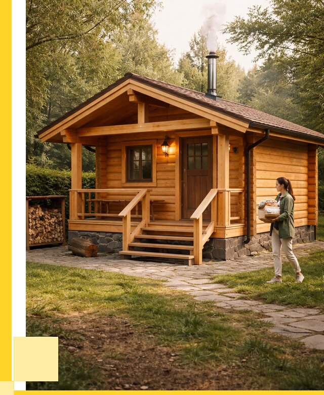 Купить баню под ключ в Лениногорске от 670800 р. | ЭриданЛнр