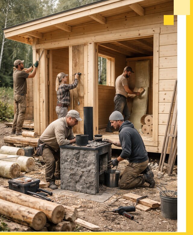 Купить баню под ключ в Лениногорске строительство монтаж отделка