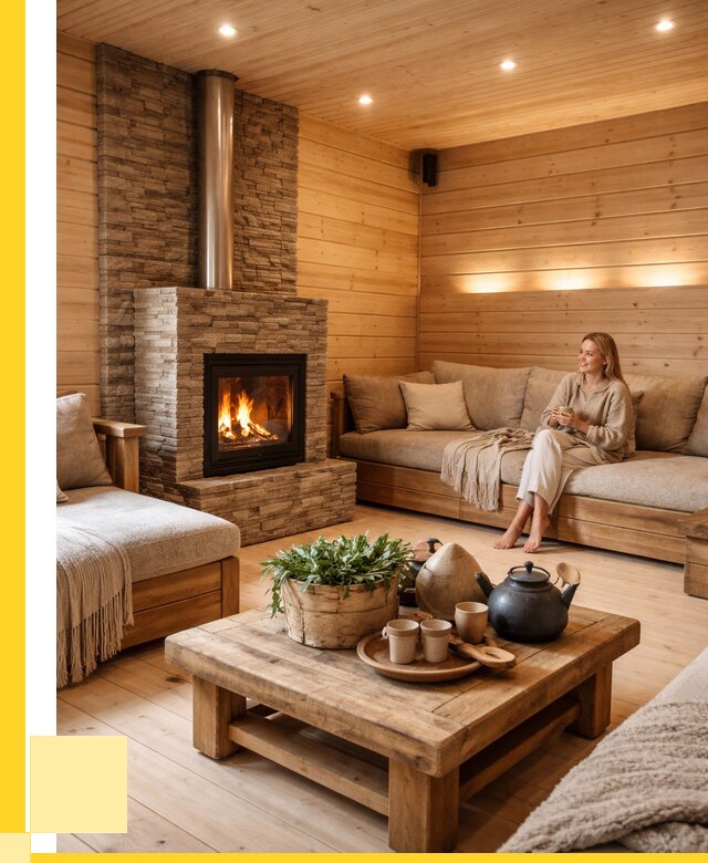 Проект бани с комнатой отдыха в Лениногорске от 36120 р. | ЭриданЛнр