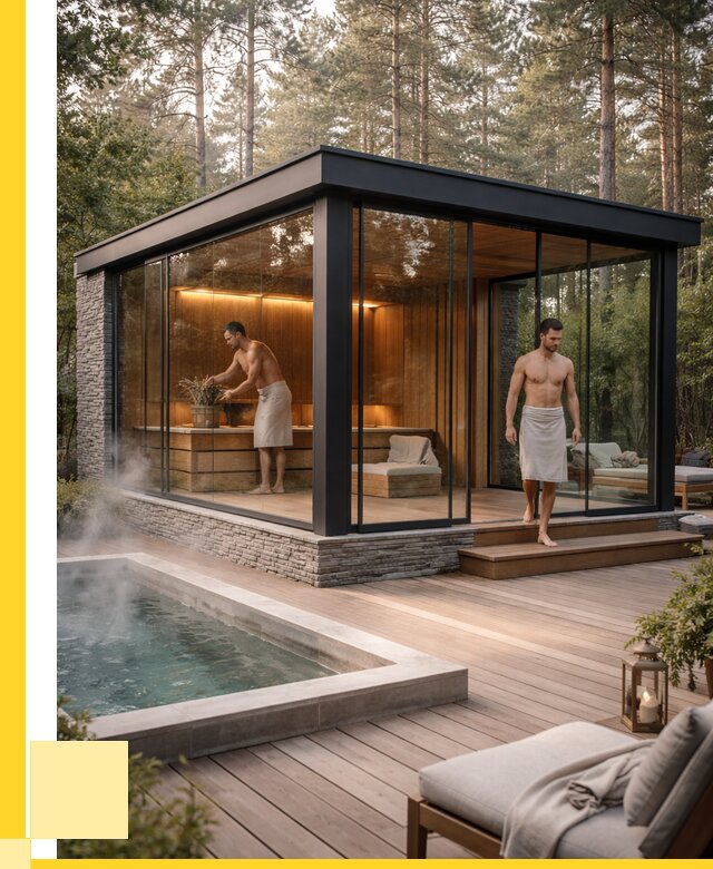 Стеклянные бани и двери в Лениногорске от 464400 р. | ЭриданЛнр