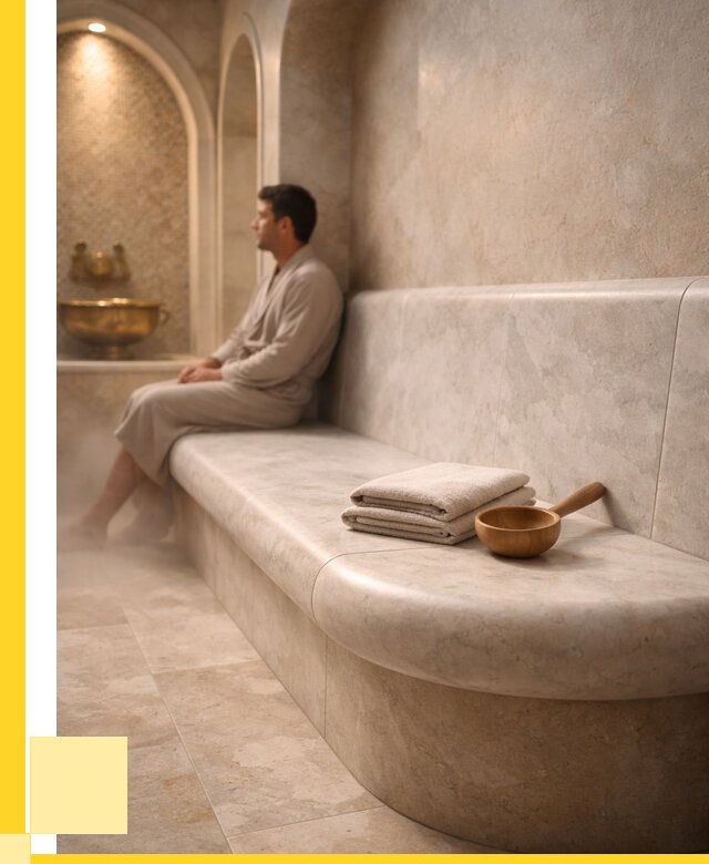 Сиденья для хамама в Лениногорске под ключ от 12384 р. | ЭриданЛнр