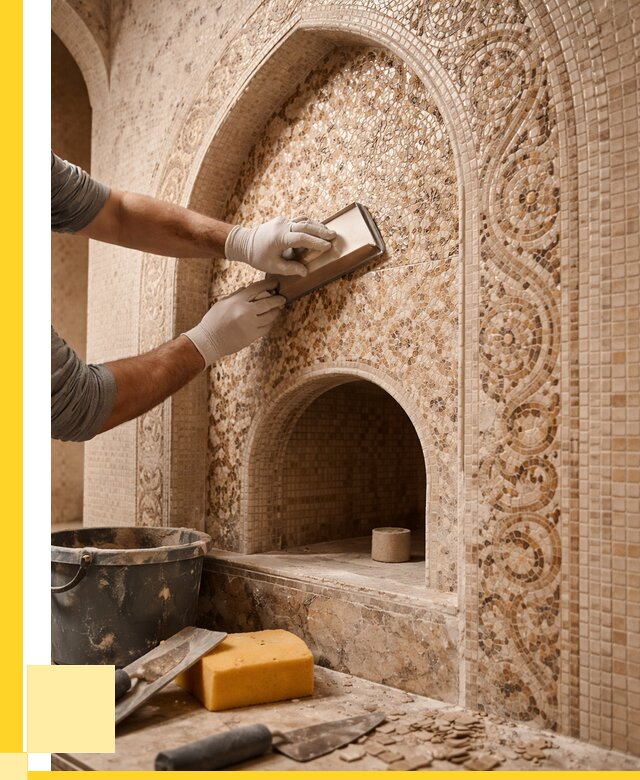 Мозаика для хамама в Лениногорске под ключ от 5160 р. | ЭриданЛнр