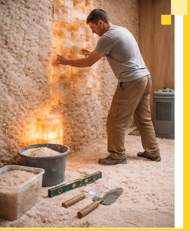 Проектирование и монтаж соляных комнат в Лениногорске под ключ